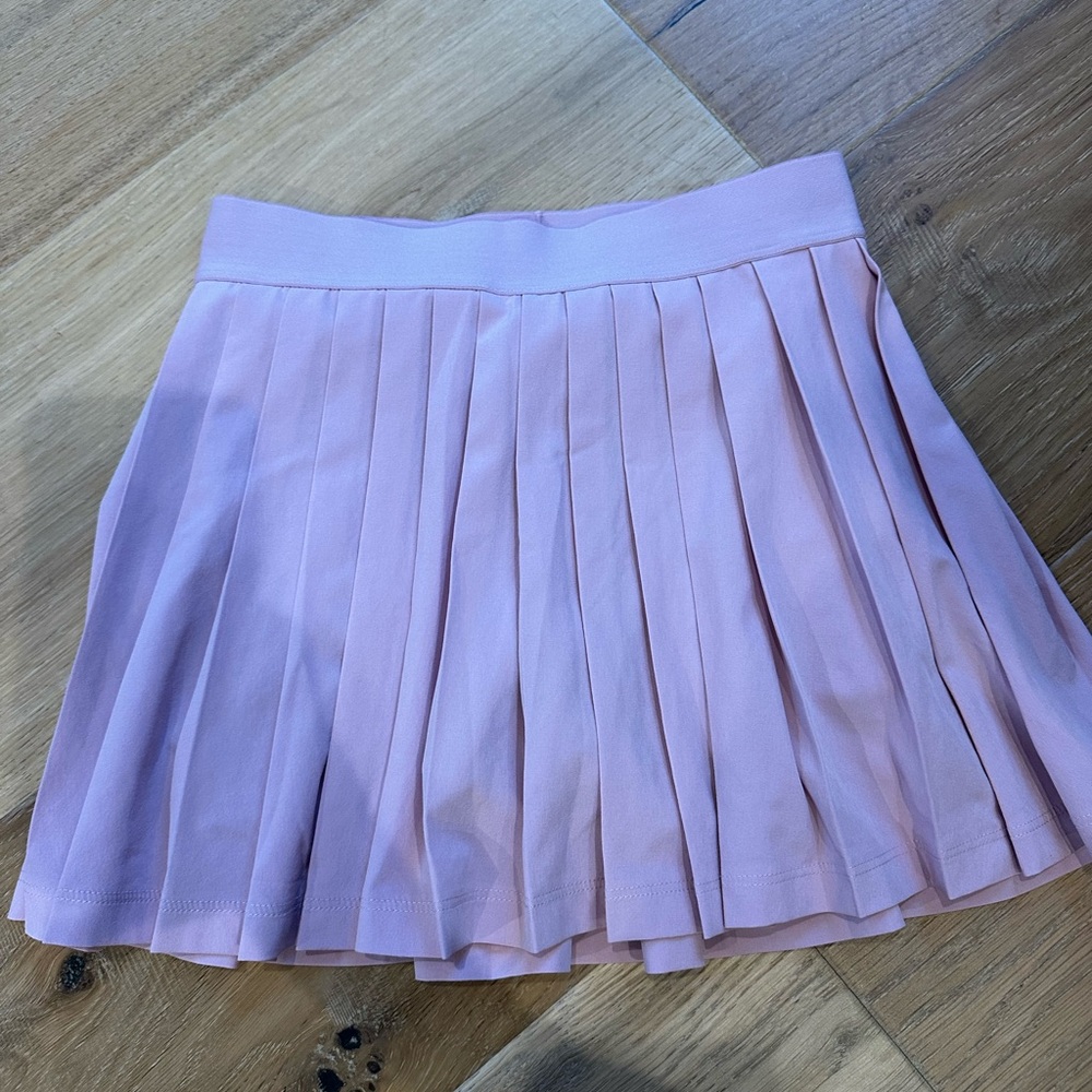 Pleated Pink Skort. Athleta Girl Size 7